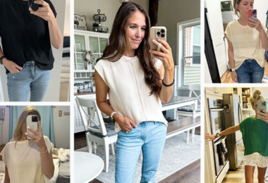 missfashion cap sleeve sweater